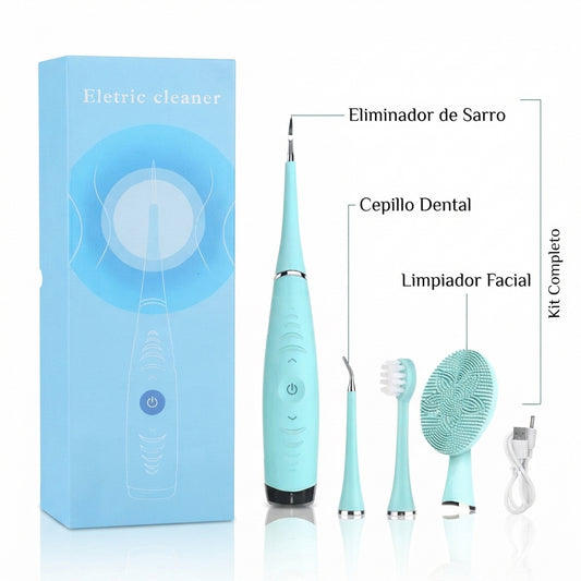 Cepillo Dental Quita Sarro 3 en 1 Portátil